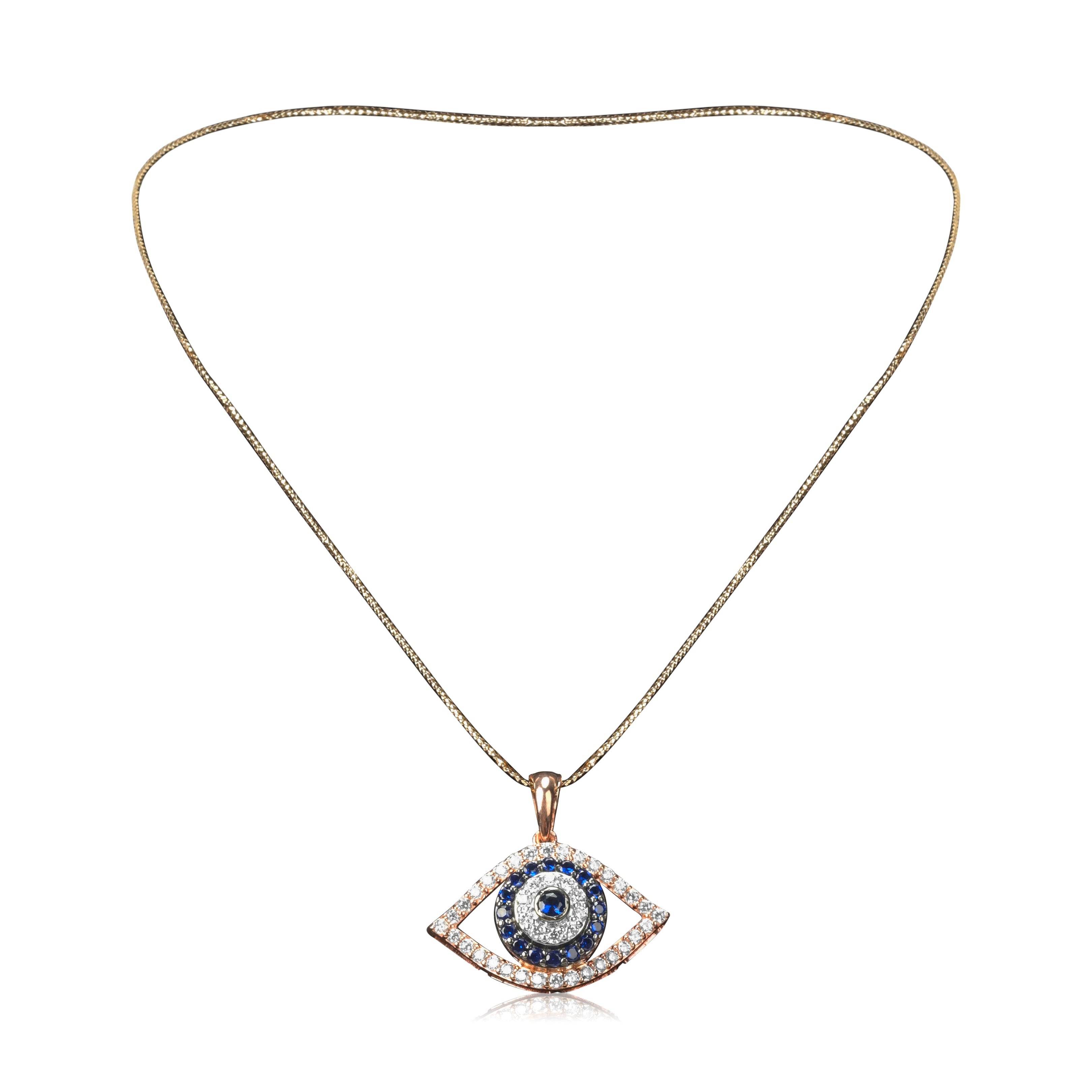 Mystic Evil Eye Necklace & Earrings Set Online - Fine One Jewels