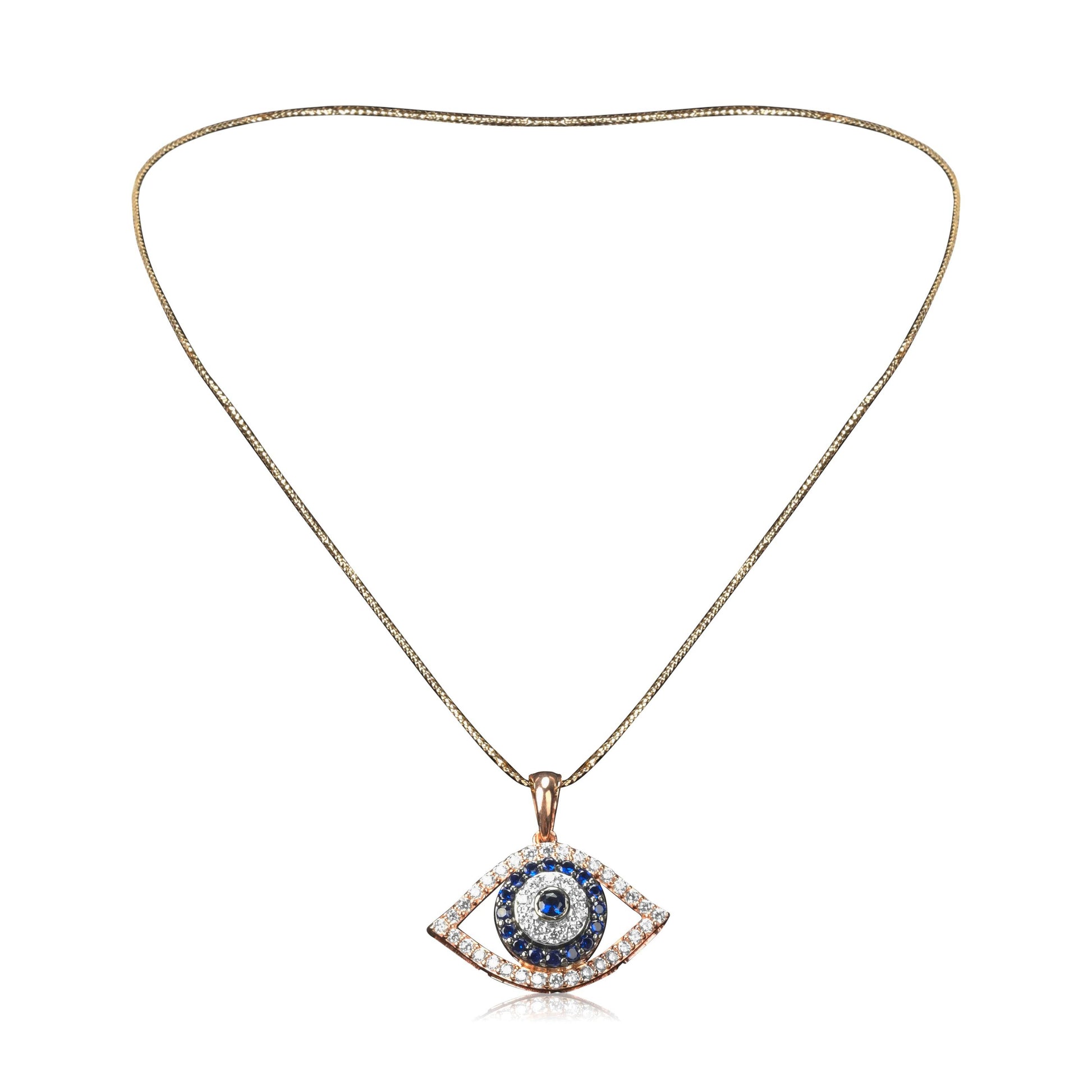 Mystic Evil Eye Necklace & Earrings Set Online - Fine One Jewels