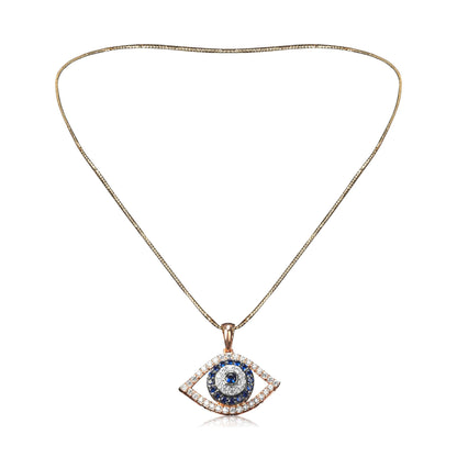Mystic Evil Eye Necklace & Earrings Set Online - Fine One Jewels
