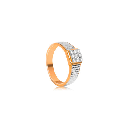 Bold Weave Diamond Ring for Men - Fine One Jewels