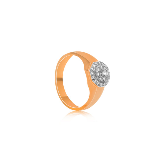 Hexa Crown Diamond Ring for Men