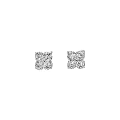 Petite Bow Diamond Stud Earrings