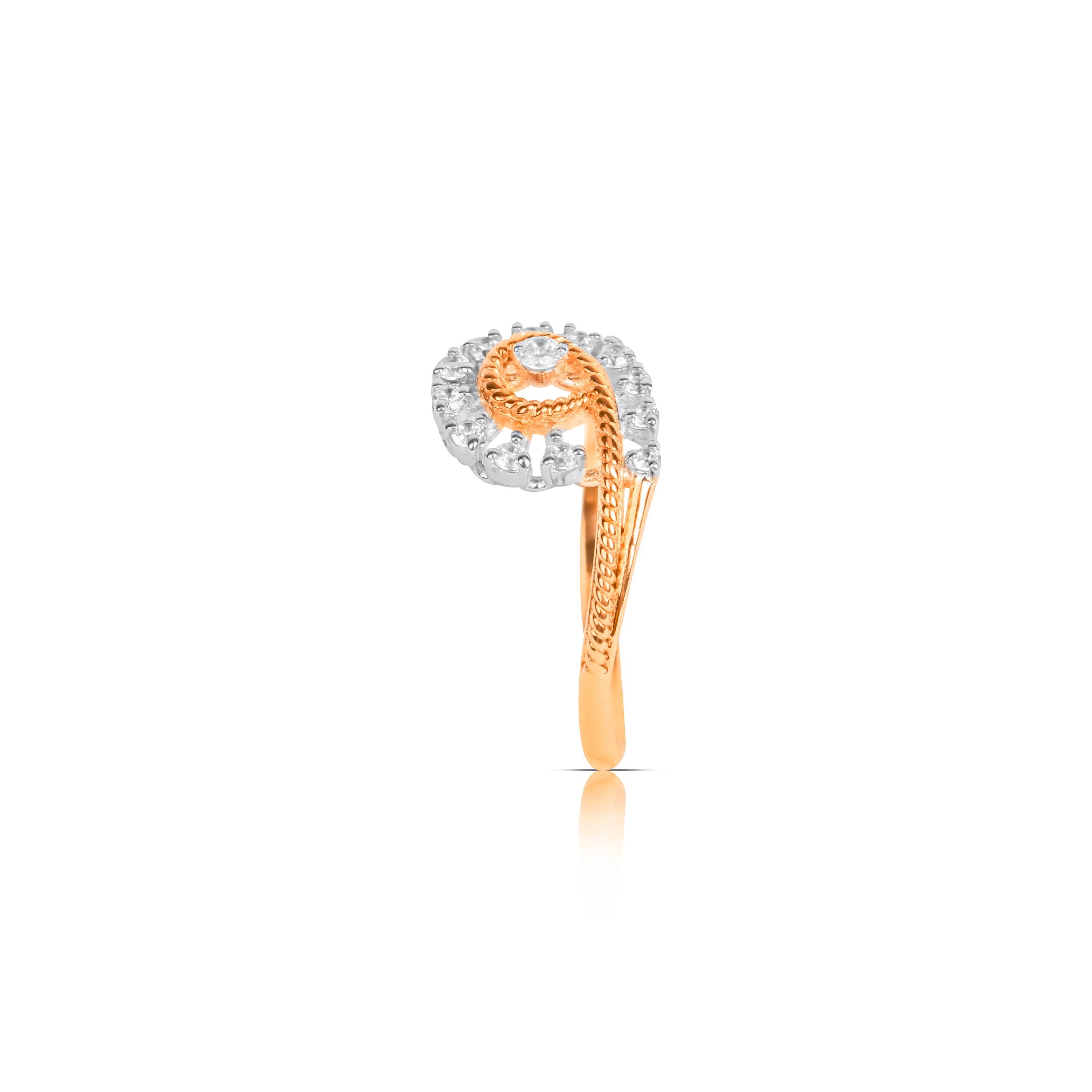 Gold Diamond Halo Ring - Fine One Jewels