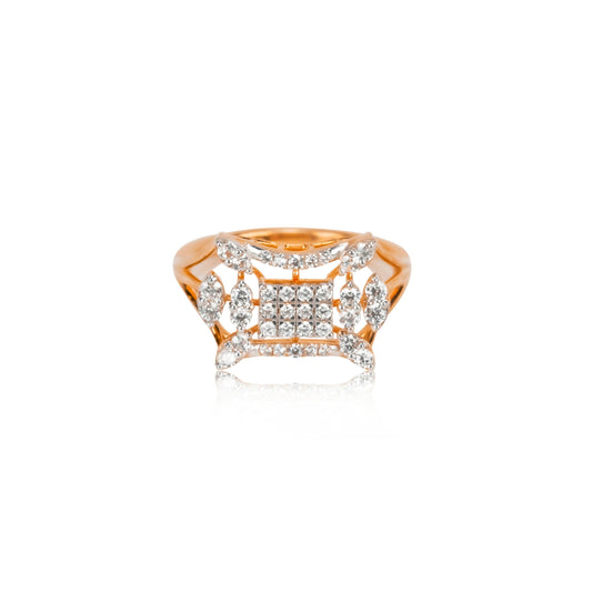 Royal Radiance Diamond Cluster Ring - Fine One Jewels