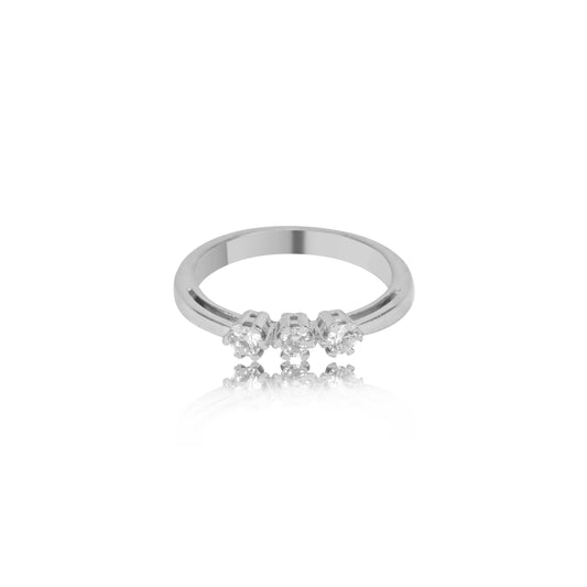 Trio Sparkle Diamond Ring - Fine One Jewels