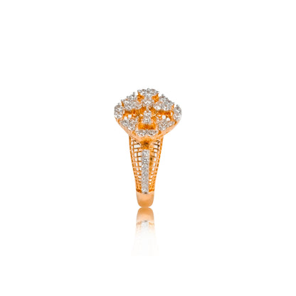 Royal Bloom Diamond Statement Ring - Fine One Jewels